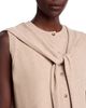 Sioni Sioni Attached Scarf Vest Top - 4