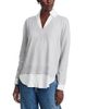 Sioni Sioni Collared Layered Sweater - 1
