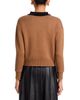 Sioni Sioni Contrast Collar Cardigan Sweater - 3