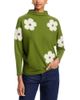 Sioni Sioni Embroidered Funnel Neck Sweater - 1