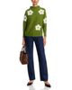 Sioni Sioni Embroidered Funnel Neck Sweater - 2