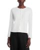 Sioni Sioni Faux Button Front Long Sleeve Sweater - 1