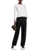 Sioni Sioni Faux Button Front Long Sleeve Sweater - 2