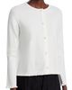 Sioni Sioni Faux Button Front Long Sleeve Sweater - 4
