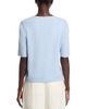 Sioni Sioni Floral Embroidered Short Sleeve Sweater - 3
