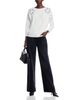 Sioni Sioni Flower Embellished Dolman Sleeve Sweater - 2