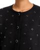 Sioni Sioni Grommet Mixed Media Jacket - 4