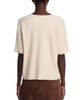 Sioni Sioni Short Sleeve V Neck Flower Embellishment Sweater - 3