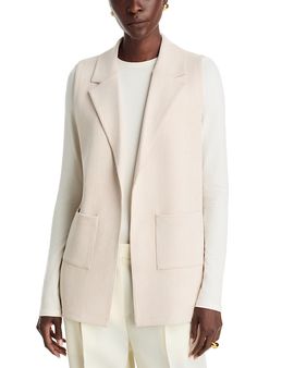 Sioni Siono Faux Suede Front Sweater Vest