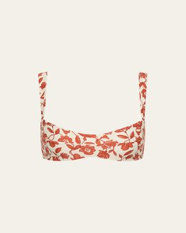 SIR Chloe Floral Banded Bikini Top