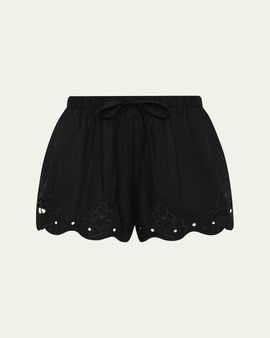 SIR Klara Embroidered Mini Shorts
