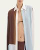 SIR Marais Button-Front Silk Shirt - 5