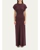 SIR Noria Silk Cap-Sleeve Gown - 2