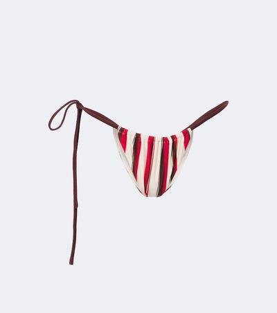 SIR SIR Alva striped bikini bottoms