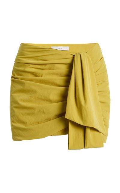 SIR. SIR. Arla Gathered Crepe Mini Skirt
