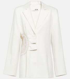 SIR SIR Atacama linen-blend blazer