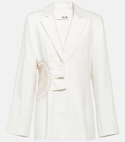 SIR SIR Atacama linen-blend blazer