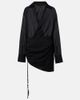 SIR SIR Azura ruched cotton wrap dress - 1