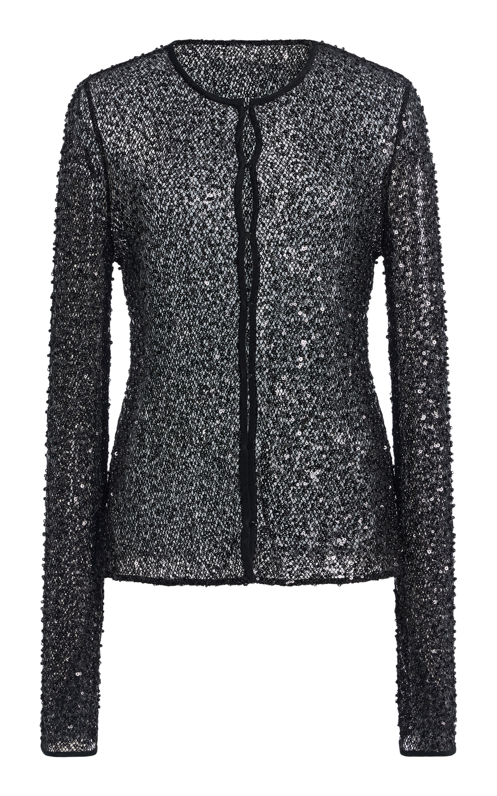 SIR. SIR. Cassia Sequined Mesh Top