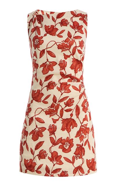 likely lina dress Lina Printed Midi Dress - Cream Polka main image 0