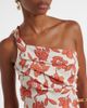 SIR SIR Chloe one-shoulder floral linen-blend midi dress - 3