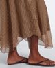 SIR SIR Cooper asymmetric printed maxi skirt - 4