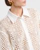 SIR SIR Crochet cotton-blend shirt - 4