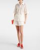SIR SIR Crochet high-rise cotton shorts - 2