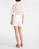 SIR SIR Crochet high-rise cotton shorts - 3