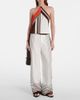 SIR SIR Destino striped silk wide-leg pants - 2