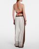 SIR SIR Destino striped silk wide-leg pants - 3