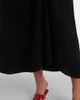 SIR SIR Dorian ruched linen-blend midi skirt - 5