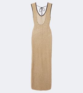 SIR SIR Ellinor crochet cotton maxi dress