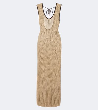 SIR SIR Ellinor crochet cotton maxi dress