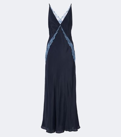 SIR SIR Elsie lace-trimmed gown