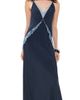 SIR. SIR. Elsie Lace Gown Navy - 1