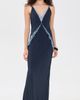 SIR. SIR. Elsie Lace Gown Navy - 2