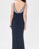 SIR. SIR. Elsie Lace Gown Navy - 3