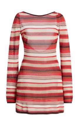 SIR. SIR. Exclusive Coastline Striped Mini Dress