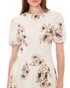 SIR. SIR. Freja Puff Sleeve Linen Mini Dress Rosetta - 1