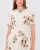 SIR. SIR. Freja Puff Sleeve Linen Mini Dress Rosetta - 2