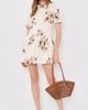 SIR. SIR. Freja Puff Sleeve Linen Mini Dress Rosetta - 5