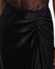 SIR SIR Ingrid lace-trimmed satin midi skirt - 3