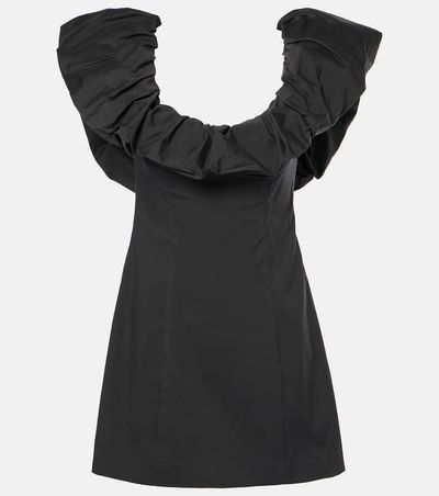 SIR SIR Jones ruffled cotton-blend minidress
