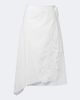 SIR SIR Klara asymmetric cotton midi skirt - 1