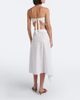 SIR SIR Klara asymmetric cotton midi skirt - 6