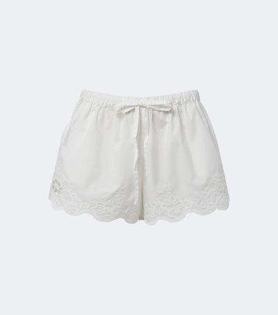 SIR SIR Klara emboirdered cotton shorts