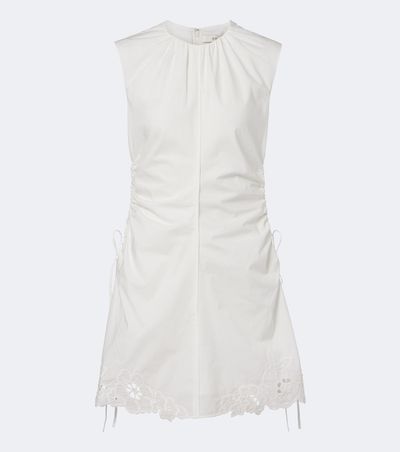 SIR SIR Klara ruched cotton minidress