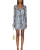 SIR. SIR. Lilia Ruffle Long Sleeve Mini Dress - 1