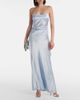 SIR SIR Lush gathered silk slip dress - 2
